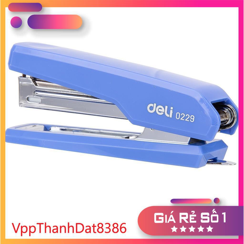 (Sale)  Dập ghim Deli , 15 trang E0229 hàng chính hãng