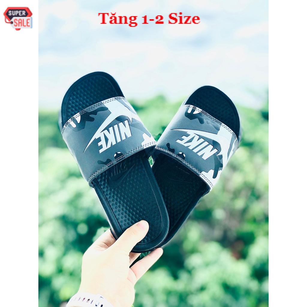 Dép unisex 𝐍𝐈𝐊𝐄 ❤️FREESHIP + chọn tăng 1 size❤️ dép nike nk quai ngang thể thao nam nữ in nhiều màu, tem tag mac đây đủ