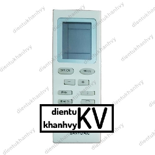 Remote Máy Lạnh Sanyo 2 Chiều Giá Rẻ