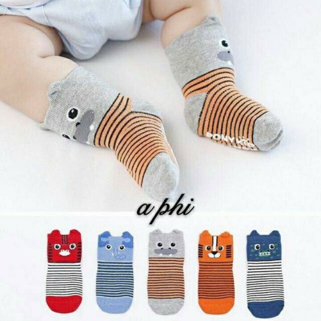 Tất pony kid cổ cao chống trơn túi zip loại đẹp