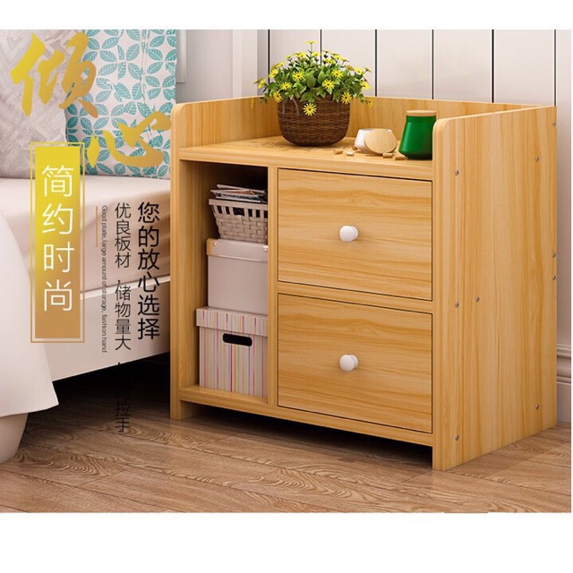 Kệ, tủ đầu giường có zay xịn (có sẵn) 40*26*43cm