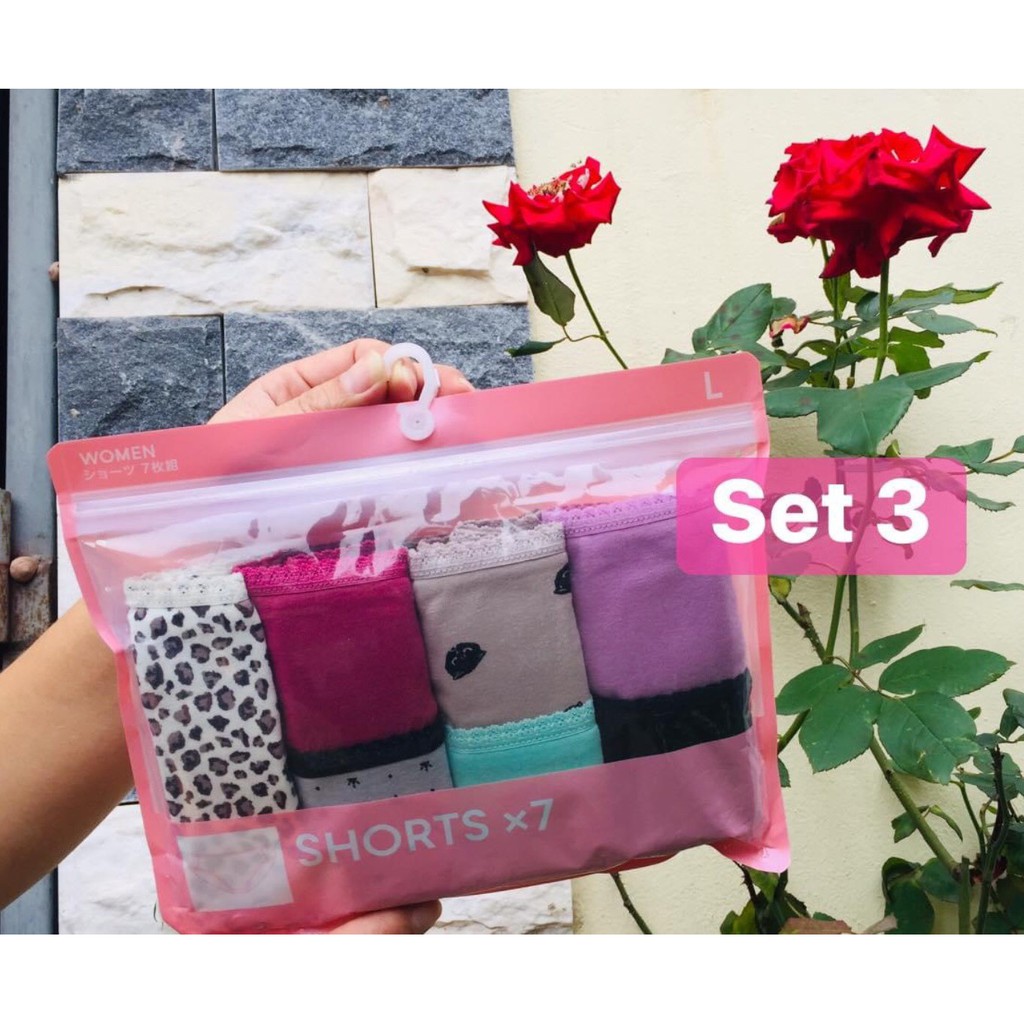 SET 7 Chiếc Quần chip Gu Nhật bản