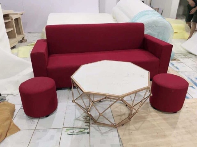 Sofa nỉ phòng khách