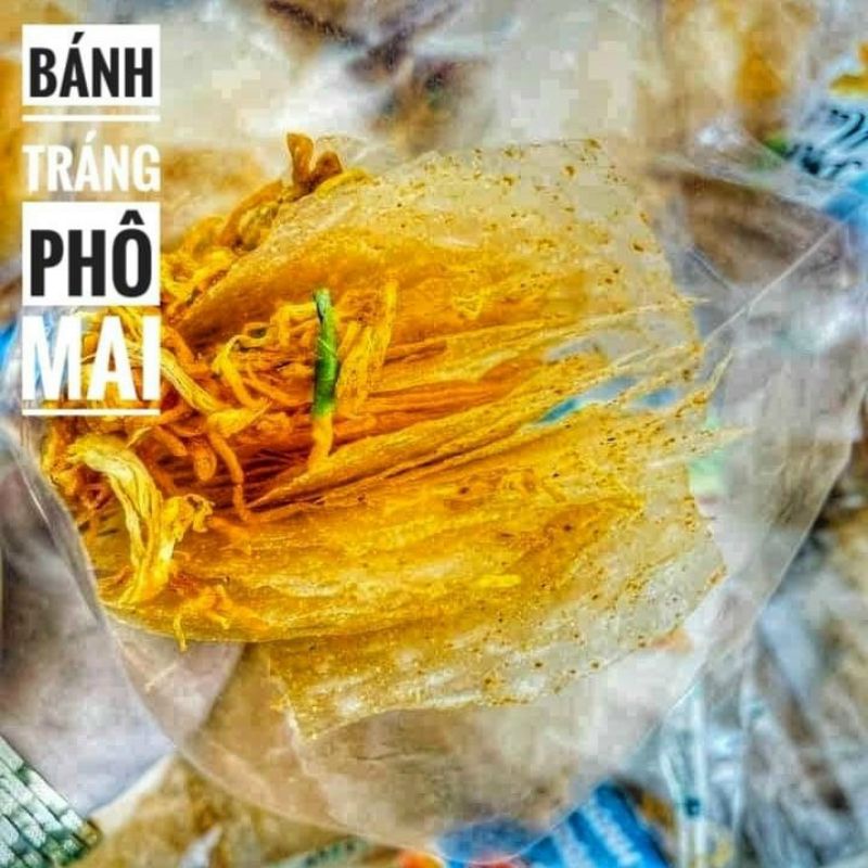 1 Bịch Bánh Tráng Phô Mai Mix Khô Gà