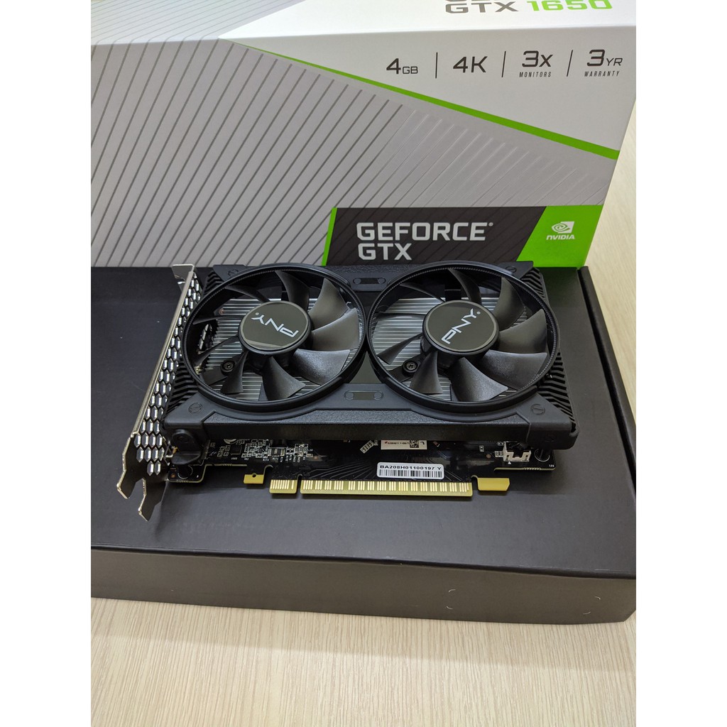 VGA ZOTAC GTX 1650 AMP ED 4GB 128 BIT GDDR5 - Chính hãng BH 36 tháng