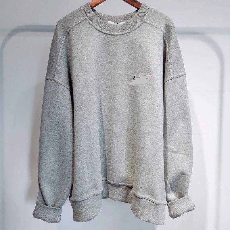 Áo sweater oversize basic unisex phong cách Hàn Quốc