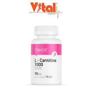 Viên Giảm Mỡ Tự Nhiên Ostrovit L Carnitine 1000mg - 90 Viên