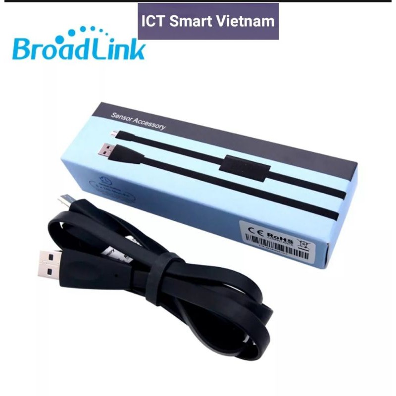 Cảm Biến Nhiệt Độ, độ ẩm Broadlink, Cổng USB Bestcon HTS2 Làm Việc Với RM4 Mini/RM4 Pro