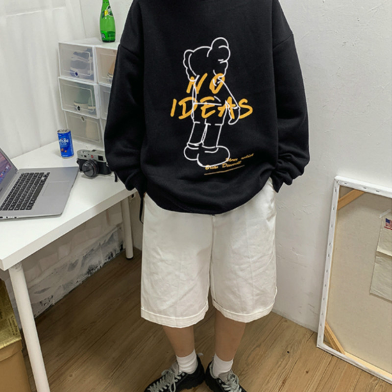 Áo Nỉ Nam Tay Dài Có Mũ Thời Trang Phong Cách Hàn Với 4 Màu Bắt Mắt | BigBuy360 - bigbuy360.vn