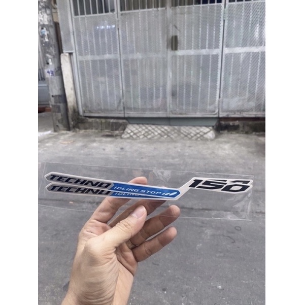 Tem Giấy Techno Idling Stop