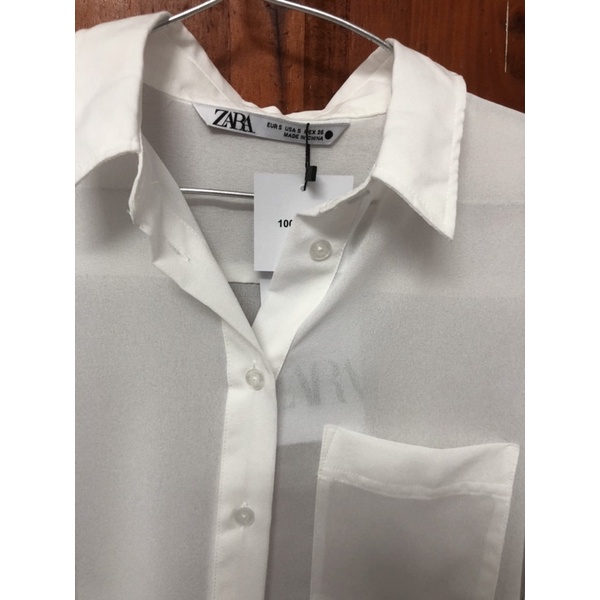 Áo trắng zara
