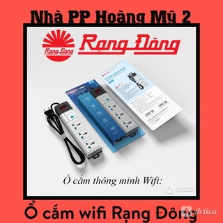 Ổ cắm thông minh rạng đông oc02.wf 3m-5m - ổ cắm wifi 2500w - chức năng hẹn giờ, điều khiển từ xa