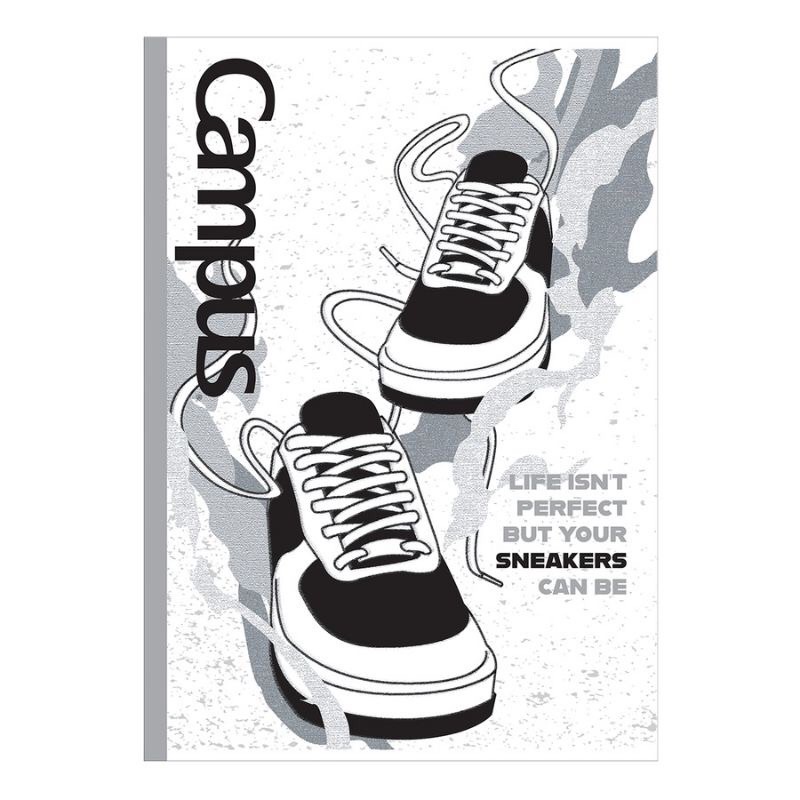 Vở kẻ ngang 80 trang Campus Sneakers