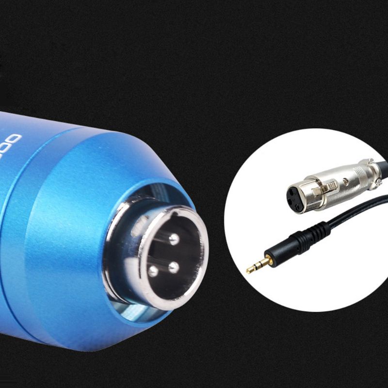 Micro zzz Thu Âm Kèm Giá Đỡ Chống Sốc + Cáp Nguồn 45db ± 1db