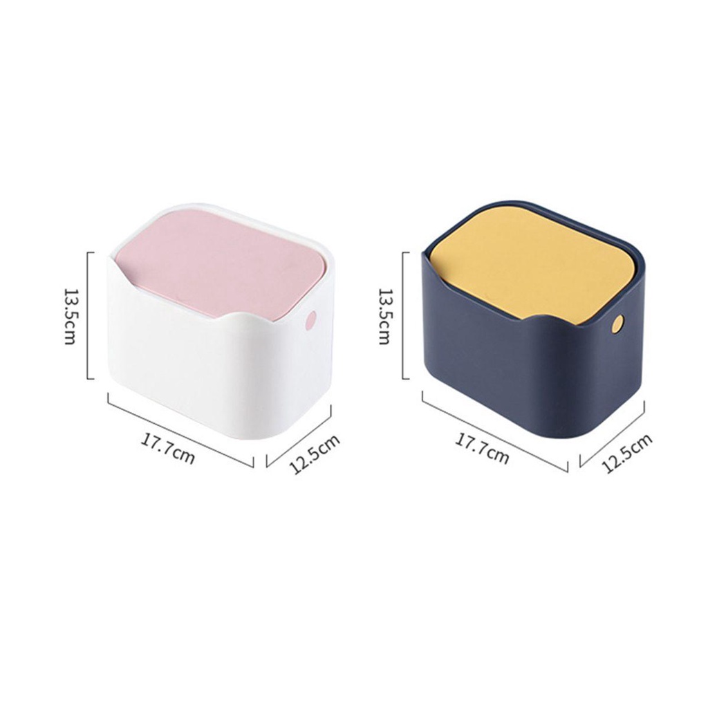 Thùng Rác Mini Dễ Thương Để Bàn