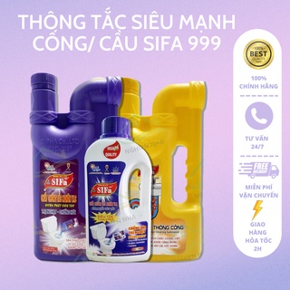 Thông tắc cống- thông tắc bồn cầu, toilet - chống hôi siêu tốc 5 phút - sifa 800mg/1400mg/1600mg