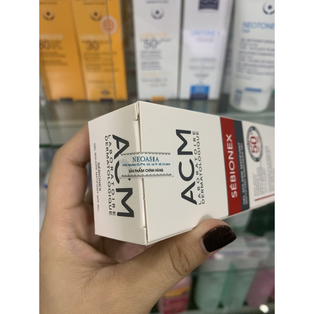 Gel chống nắng ACM cho da dầu ACM SEBIONEX MATTIFYING SUNSCREEN GEL SPF 50+