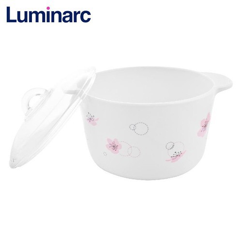 Nồi thủy tinh Luminarc Vitro Ikumi 5L size 30cm hoa văn nhập khẩu từ Pháp