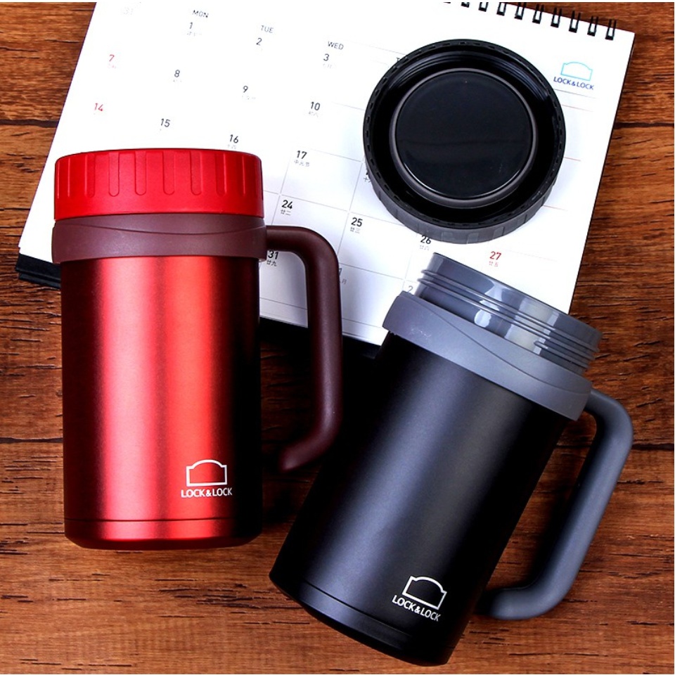Ca (cốc) giữ nhiệt Lock&amp;Lock LHC9002 - Basic Table Mug 500ml