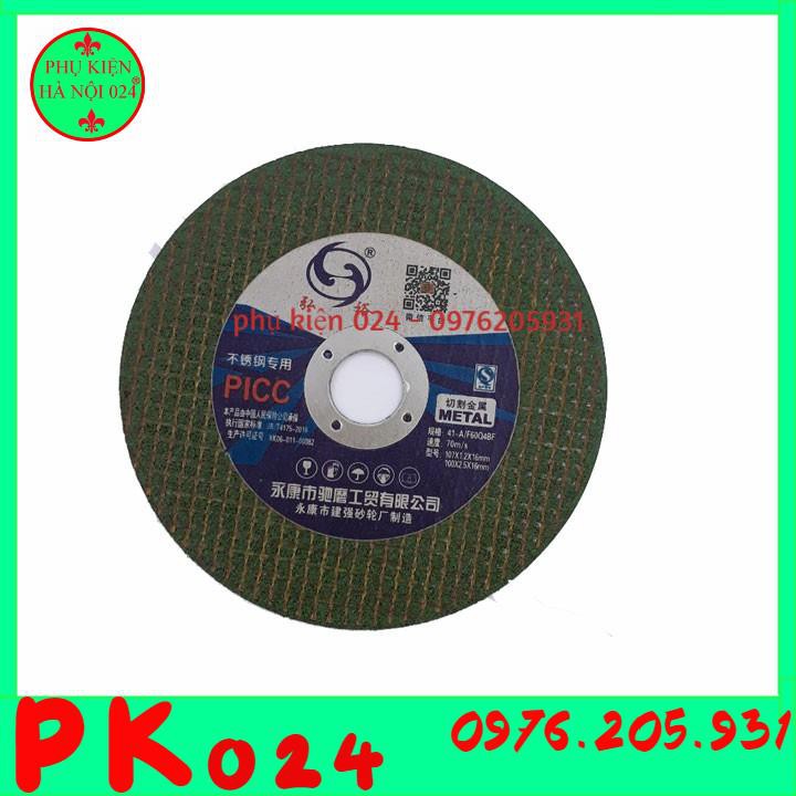 Bộ 5 Lưỡi Cắt Sắt Cắt Inox PICC 105mm x16mm, Đá Cắt Sắt Inox PICC Đường Kính 105mm Siêu Bền Chất Lượng Cao