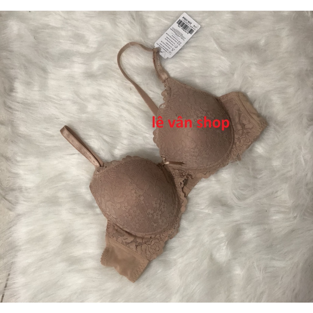 Áo ngực boya mút ép mỏng, không gọng, ren