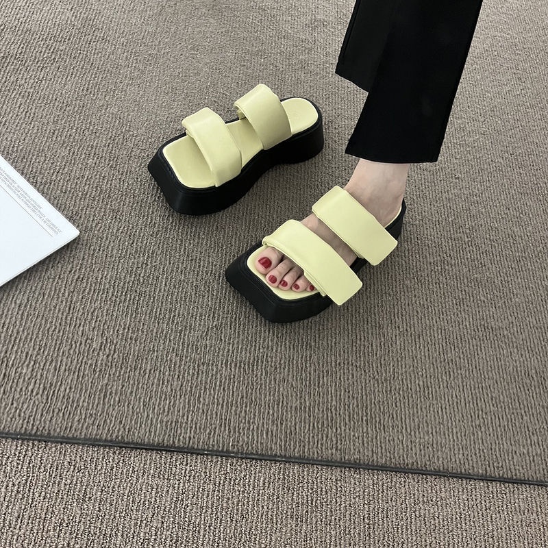 Dép Sandal Đế Dày Thời Trang Pháp Trẻ Trung