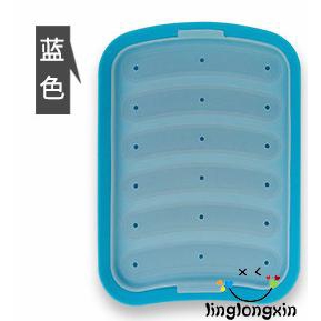 Khuôn làm xúc xích DIY tại nhà bằng silicon thông hơi kháng nhiệt độ cao cho bé tiện dụng