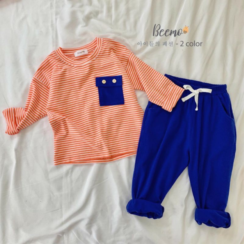 Bộ đồ Unisex cho bé ⚡ 𝗙𝗥𝗘𝗘𝗦𝗛𝗜𝗣 ⚡ Chất liệu cotton 100% siêu mềm mát và an toàn