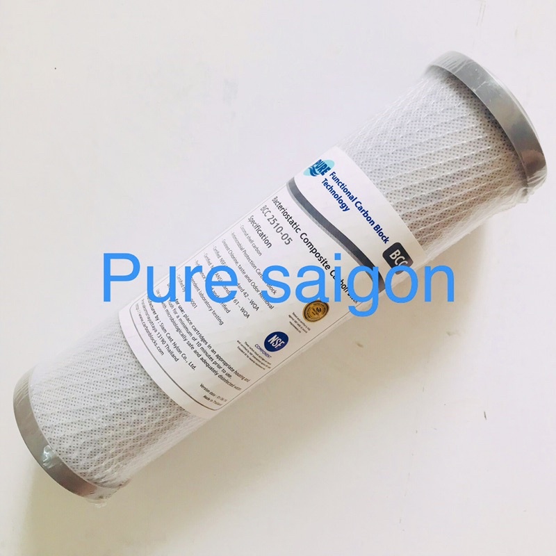 Lõi lọc Pure Than Nano Bạc diệt khuẩn