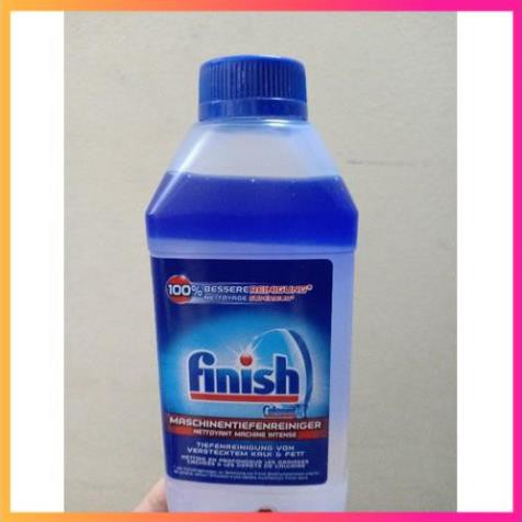 Dung dịch tẩy cặn và vệ sinh máy rửa bát Finish chai 250ml