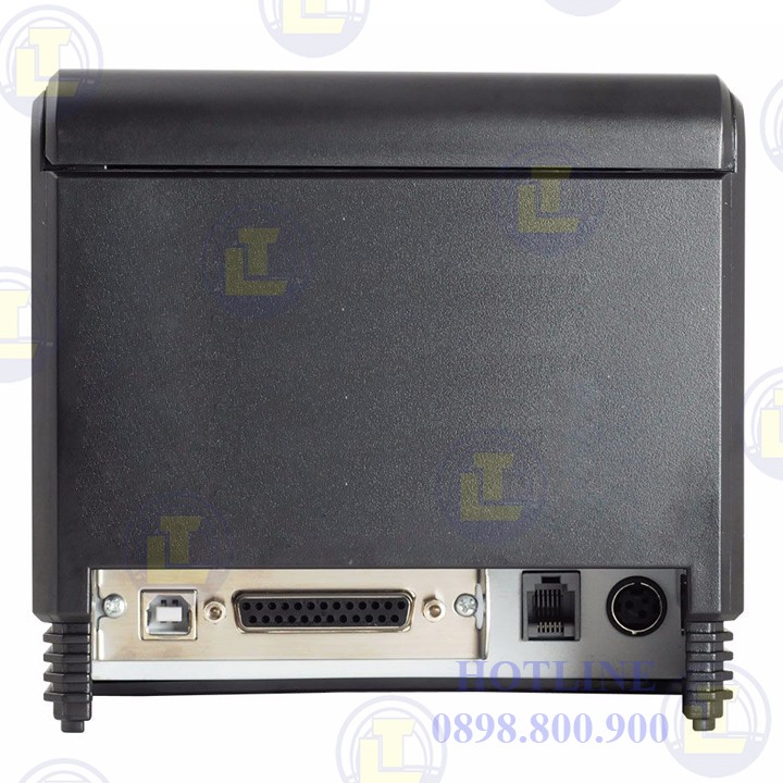 Máy in hóa đơn Xprinter XP - Q200 LOẠI 2 cổng kết nối usb và LAN + Tặng kèm 5 cuộn giấy in bill