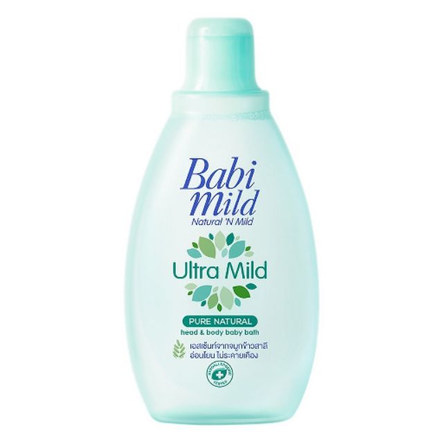 Sữa tắm gội trẻ em toàn thân Babi Mild Pure Natural 200ml