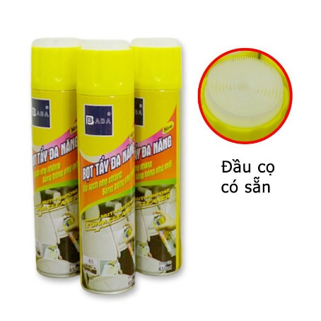 Chai Xịt Tẩy Đa Năng, Bình Xịt Bọt Tuyết Tẩy Vết Bẩn, Vết Ố Nhà Bếp, Vệ Sinh Nhà Cửa