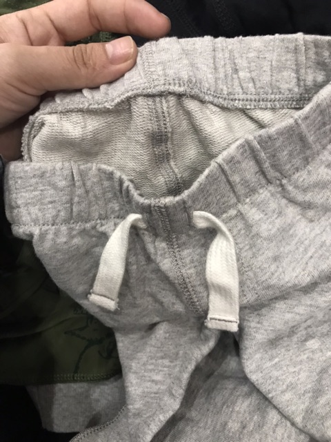 Quần thun dài bo lai xuất dư cho bé