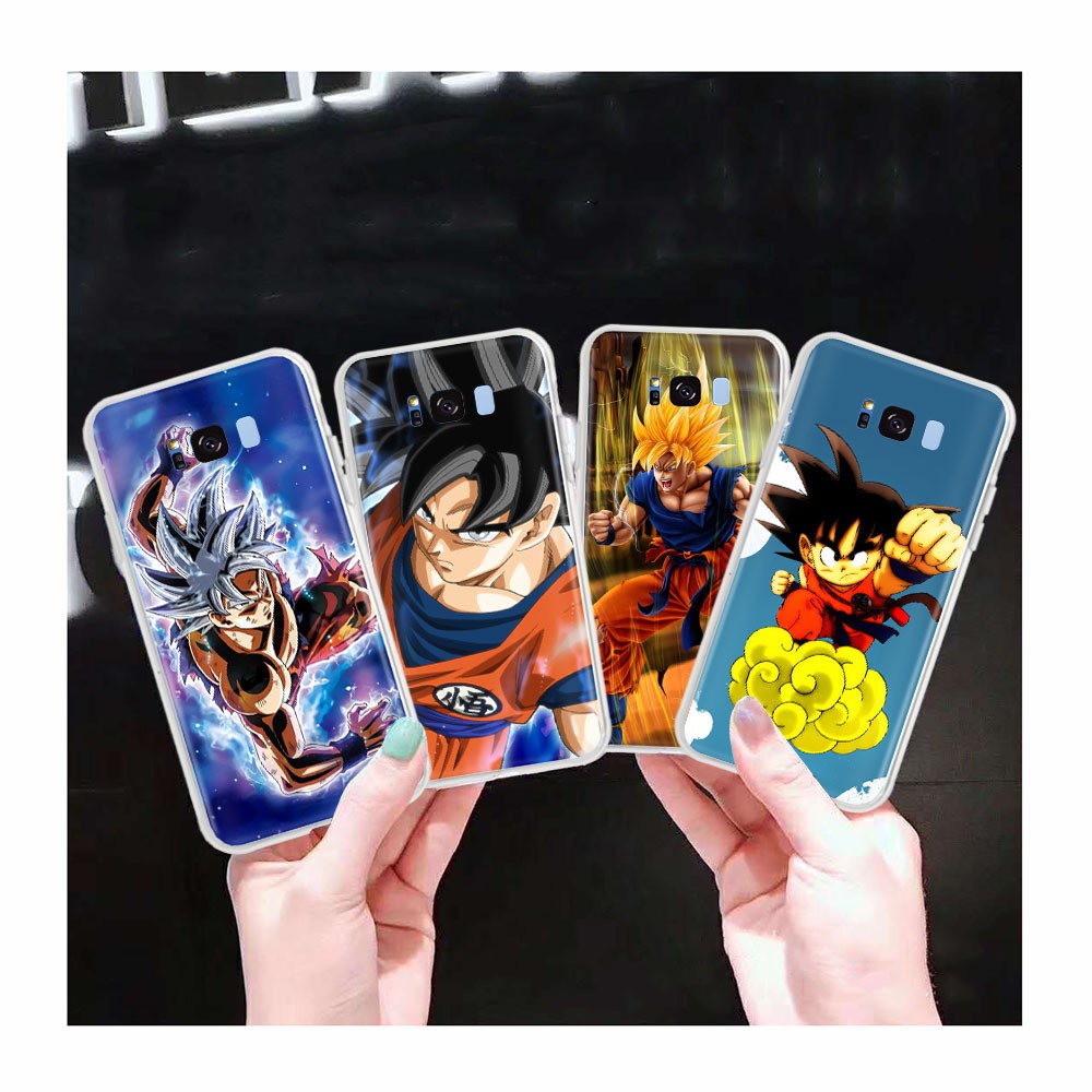 Ốp Điện Thoại Trong Suốt Họa Tiết Dragon Ball Z At38 Cho Motorola Moto G5 G5S G6 G4 Play Plus