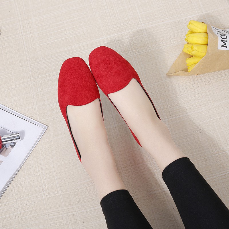 Giày đế bệt cỡ lớn đơn giản dành cho nữ | BigBuy360 - bigbuy360.vn