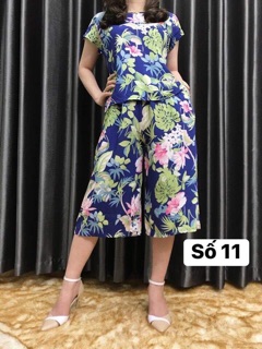 Bộ lanh ống sớ có tay cho nữ( màu mới)