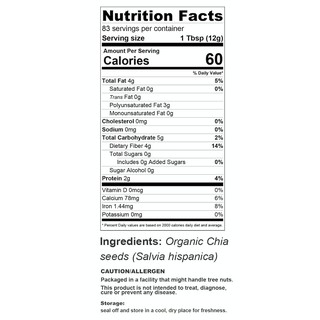Hạt Chia WP Organic (1kg)