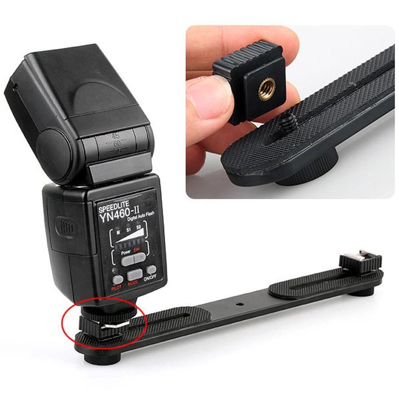 Ngàm nối gắn đèn flash chụp ảnh đầu vít 1/4&quot; cho máy ảnh Canon