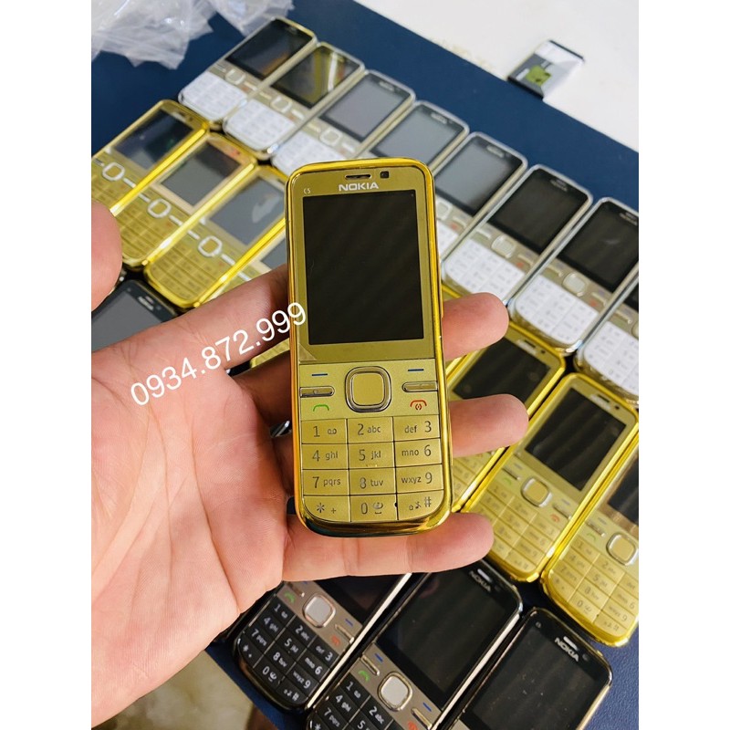 ĐIỆN THOẠI NOKIA C5-00 Chính hãng [ Khuyễn mãi  ] - Bảo hành 12 Tháng - Nokia C2-01 - Phụ Kiện : Máy , Sạc, Pin | BigBuy360 - bigbuy360.vn