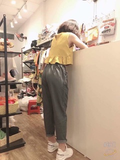 Quần baggy thô