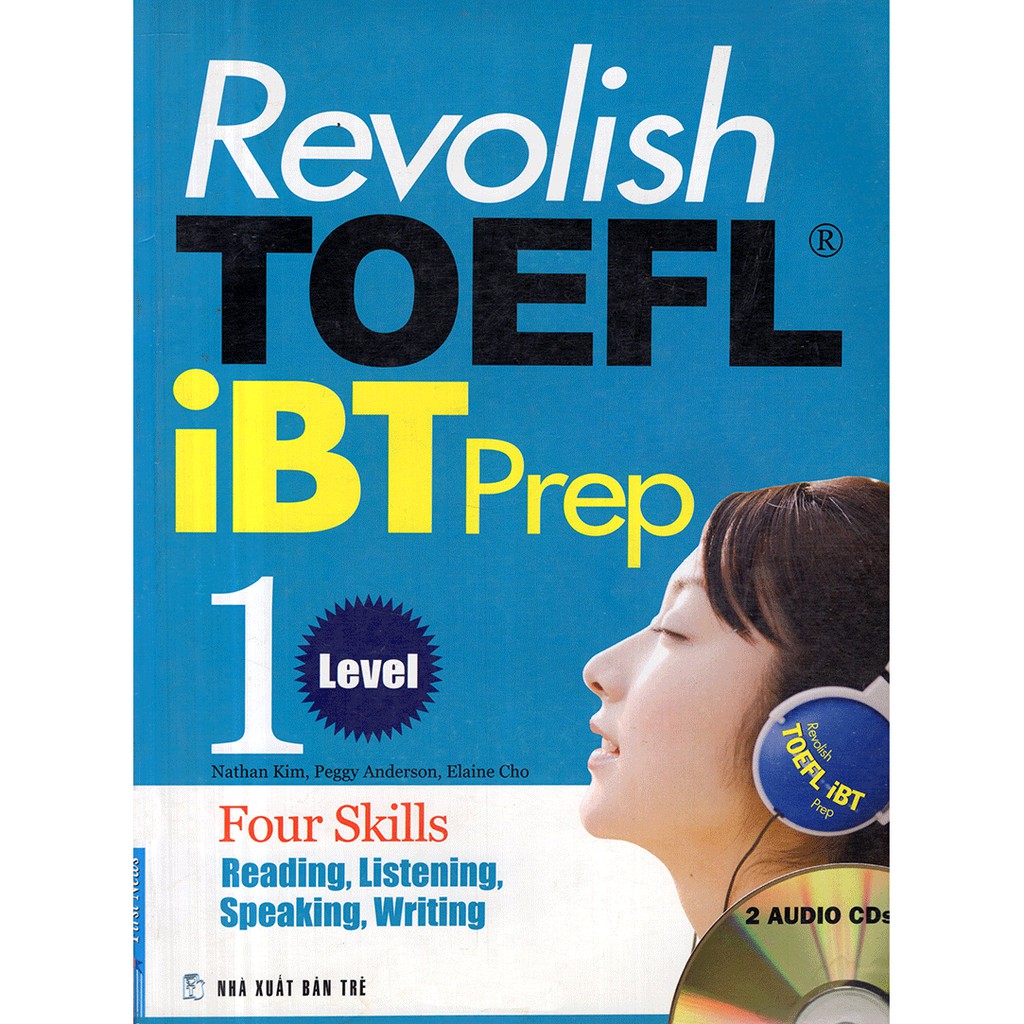 Sách - Revolish TOEFL iBT Prep 1 (kèm 2CD) Tặng Bút Bi