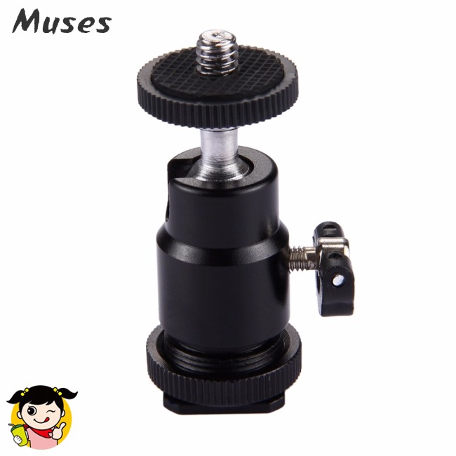 Đầu bi mini có khóa nối giá đỡ 3 chân xoay 360 độ | BigBuy360 - bigbuy360.vn