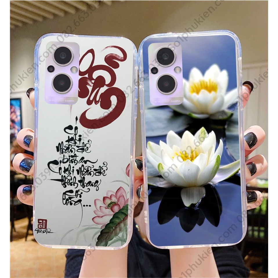 Ốp lưng Oppo Reno 7z 5G / Reno 7 4G / Reno 8 4G Oppo Reno 8z 5G dẻo in hình thư pháp, nhiều mẫu đẹp, sang trọng (phần 2)