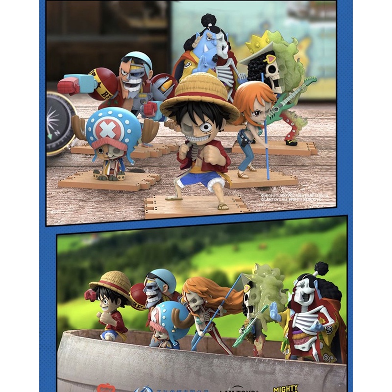 Búp Bê Mighty Jaxx One Piece Jason Freeny 'S Hidden Dissectibles Two Hộp Quà Tặng Cho Bạn Bè