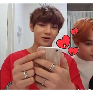 Set 5 nhẫn V Kim Tae Hyung BTS