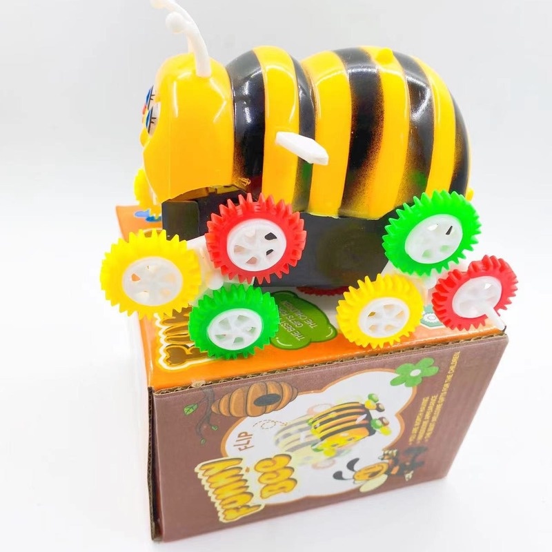 Đồ Chơi Xe Điện Tử Tự Động Lật Hình Chú Ong Nhỏ Cho Bé MY00249