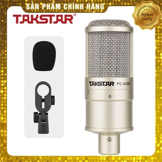 Mua Micro Thu Âm Livestream Chuyên Nghiệp Takstar PC K200 - Hàng Chính Hãng 100%