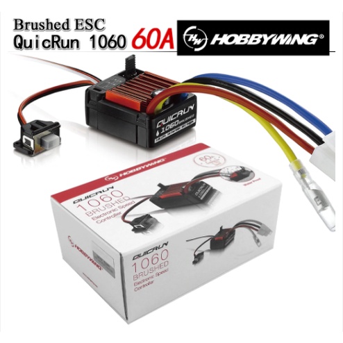 ESC Hobbywing Quicrun 1060 chổi than 60A maybayrc