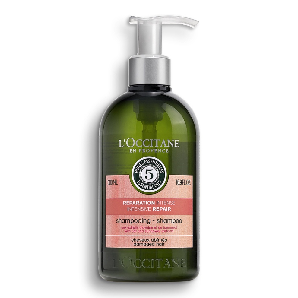 LOCCITANE Dầu Gội, Dầu Xả Phục Hồi Chuyên Sâu Cho Tóc Khô và Hư Tổn L'OCCITANE Intensive Repair 500ml